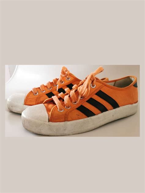 adidas sneaker 70er orange herren|Leather Upper .